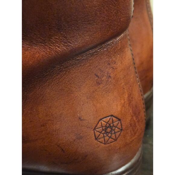 Xena Workwear Omega EH Safety Work Boots Steel-Toe Full-Grain Leather 6.5 Brown - Picture 3 of 7